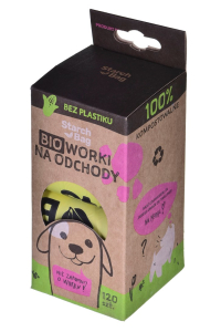 Obrázok pre STARCH BAG - Sáčky na výkaly - 8 x 15
