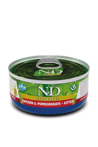 Obrázok pre FARMINA N&D Cat Prime Chicken&Pomegranate Kitten - mokré krmivo pro kočky - 70 g