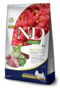 Obrázok pre FARMINA N&D Quinoa Dog Digestion Lamb Adult Mini - suché krmivo pro psy - 2.5 kg