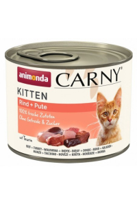 Obrázok pre ANIMONDA Carny Kitten Beef with turkey - mokré krmivo pro kočky - 200g