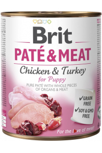 Obrázok pre BRIT Paté & Meat Puppy - 800g