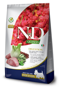 Obrázok pre FARMINA N&D N&D Quinoa Digestion Lamb Mini Adult - Suché krmivo pro psy - 800g