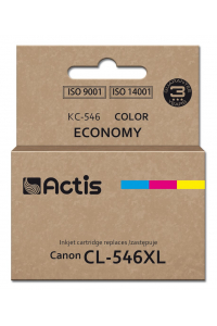 Obrázok pre Actis Inkoust KH-303BKR pro tiskárny Canon, náhrada za Canon PG-545XL; Supreme; 15 ml; 180 stran; červená, modrá, žlutá.