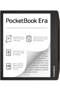 Obrázok pre PocketBook 700 Era Copper čtečka elektronických knih Dotyková obrazovka 64 GB Černá, Měděná