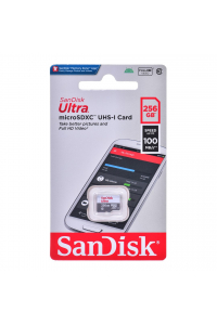 Obrázok pre SANDISK ULTRA microSDXC 256GB 100MB/s A1 CL10 UHS-I