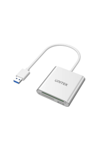 Obrázok pre UNITEK Y-9313 čtečka karet USB 3.2 Gen 1 (3.1 Gen 1) Stříbrná