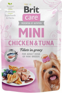 Obrázok pre BRIT Care Mini Chicken&Tuna - Mokré krmivo pro psy - 85 g