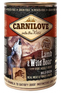 Obrázok pre CARNILOVE Into the Wild Lamb&Wild Boar - Mokré krmivo pro psy - 400 g