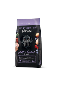 Obrázok pre FITMIN Dog for Life Light&Senior - suché krmivo pro psy - 12 kg