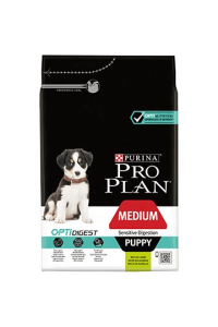 Obrázok pre PURINA Pro Plan Optidigest Medium Puppy Sensitive Lamb - suché krmivo pro psy - 3 kg