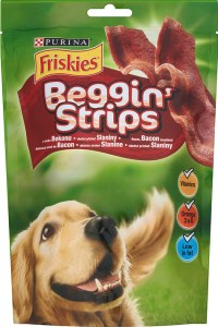 Obrázok pre Purina Friskies Beggin Strips suché krmivo pro kočky 120 g Dospělý jedinec