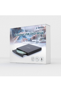 Obrázok pre Gembird DVD-USB-04 optická disková jednotka DVD±RW Černá