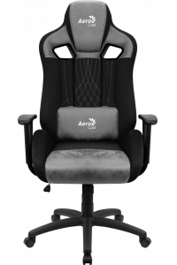 Obrázok pre Aerocool EARL AeroSuede Univerzální herní židle Černá, Šedá