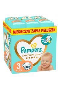Obrázok pre Pampers Premium Protection 81629463 jednorázová plena Chlapec/děvče 3 200 kusů