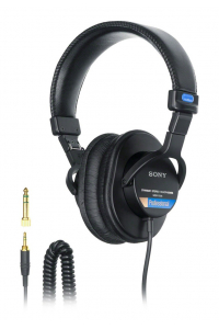 Obrázok pre Sony MDR7506 sluchátka / náhlavní souprava Kabel Přes hlavu Jeviště/studio Černá