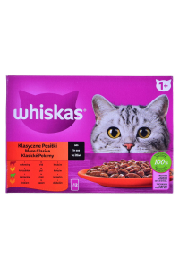 Obrázok pre WHISKAS Classic Meals in Sauce - mokré krmivo pro kočky - 12x85g