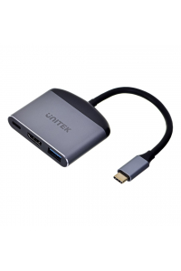 Obrázok pre UNITEK ADAPTÉR USB-C - HDMI 2.1, USB-A, USB-C PD