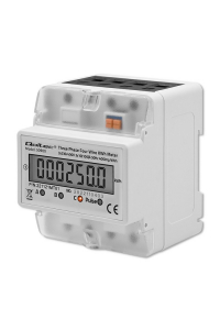 Obrázok pre Qoltec 50900 Třífázový elektronický měřič spotřeby energie | 400V | LCD | 4P | DIN lišta