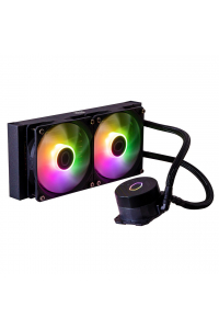 Obrázok pre Cooler Master MasterLiquid 240L Core ARGB Procesor Liquid cooling kit 12 cm Černá