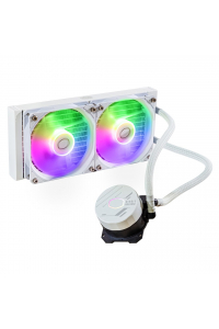 Obrázok pre Cooler Master MasterLiquid 240L Core ARGB White Procesor Sada pro kapalinové chlazení 12 cm Bílá