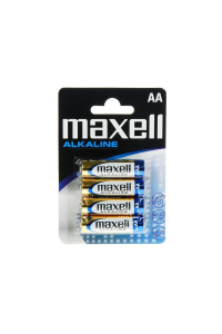 Obrázok pre Alkalická baterie MAXELL LR6, 4 ks.