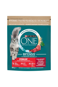 Obrázok pre PURINA One Bifensis Sterilcat Beef - suché krmivo pro kočky - 800 g