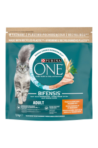 Obrázok pre PURINA One Bifensis Adult Chicken - suché krmivo pro kočky - 1,5 kg