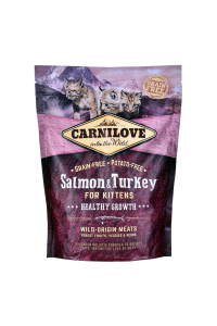 Obrázok pre CARNILOVE Cat Salmon & Turkey For Kittens - suché krmivo pro kočky - 400 g
