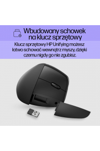 Obrázok pre HP Ergonomická bezdrátová myš 920