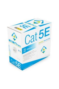 Obrázok pre ALANTEC Kabel U/UTP cat.5e PVC Eca 4PR 305m (ŽLUTÝ plášť)
