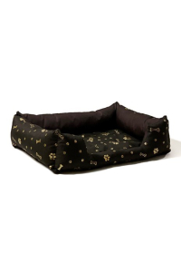 Obrázok pre GO GIFT Pelíšek pro psy L - hnědá - 65x45x15 cm