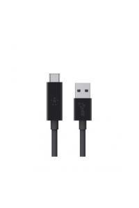 Obrázok pre Belkin USB-A - USB-C, 0.9m USB kabel 0,9 m USB 3.2 Gen 2 (3.1 Gen 2) USB A USB C Černá