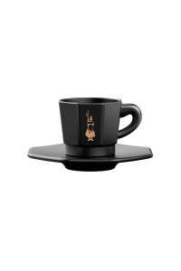 Obrázok pre Sada 4 šálků BIALETTI PERFETTO MOKA Porcelán 4x 75 ml Černá