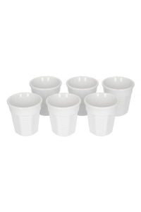 Obrázok pre Sada 6 šálků na espresso BIALETTI BICCHIERINI Porcelán 6x 60 ml Bílá