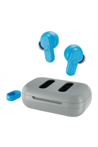 Obrázok pre Skullcandy Dime Sluchátka s mikrofonem Bezdrátový Do ucha Hovory/hudba Micro-USB Bluetooth Modrá, Světle šedá