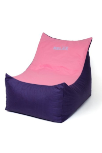 Obrázok pre Sako taška pouf Tron fialovo-růžová XXL 140 x 90 cm