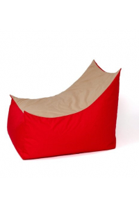 Obrázok pre Tron červenobéžová taška Sako pouffe XXL 140 x 90 cm