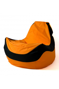 Obrázok pre Sako taška pouf Bolid oranžovo-černá XXL 140 x 100 cm