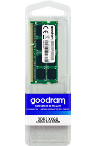 Obrázok pre Goodram GR1600S364L11/8G paměťový modul 8 GB 1 x 8 GB DDR3 1600 MHz