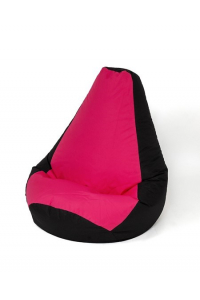Obrázok pre Sako taška pouffe Pear černo-růžová L 105 x 80 cm