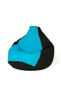 Obrázok pre Sako taška pouffe Pear černo-modrá XL 130 x 90 cm