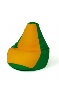 Obrázok pre Sako taška pouffe Pear zeleno-žlutá L 105 x 80 cm