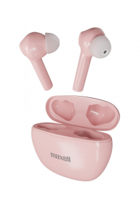 Obrázok pre Bezdrátová sluchátka Maxell Dynamic+ s nabíjecím pouzdrem Bluetooth růžová