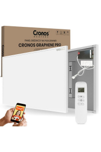 Obrázok pre CRONOS GRAFEN PRO CGP-1100TWP 1100W INFRAZÁŘIČ S DÁLKOVÝM OVLÁDÁNÍM