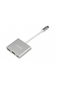 Obrázok pre iBox IUH3CFT1 dokovací stanice/replikátor portů USB 3.2 Gen 1 (3.1 Gen 1) Type-C Stříbrná