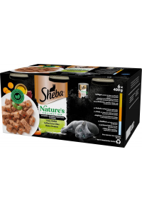 Obrázok pre SHEBA Mixed flavours kit - mokré krmivo pro kočky - 6x400g