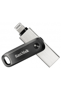 Obrázok pre SanDisk iXpand USB paměť 64 GB USB Type-A / Lightning 3.2 Gen 2 (3.1 Gen 2) Černá, Stříbrná