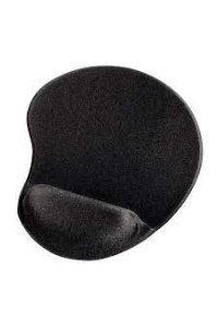 Obrázok pre Hama ergonomická gélová podložka pod myš, čierna