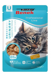 Obrázok pre SUPER BENEK Urinary - mokré krmivo pro kočky - 100g