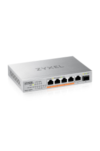 Obrázok pre Zyxel XMG-105HP Nespravované 2.5G Ethernet (100/1000/2500) Podpora napájení po Ethernetu (PoE) Stříbrná
